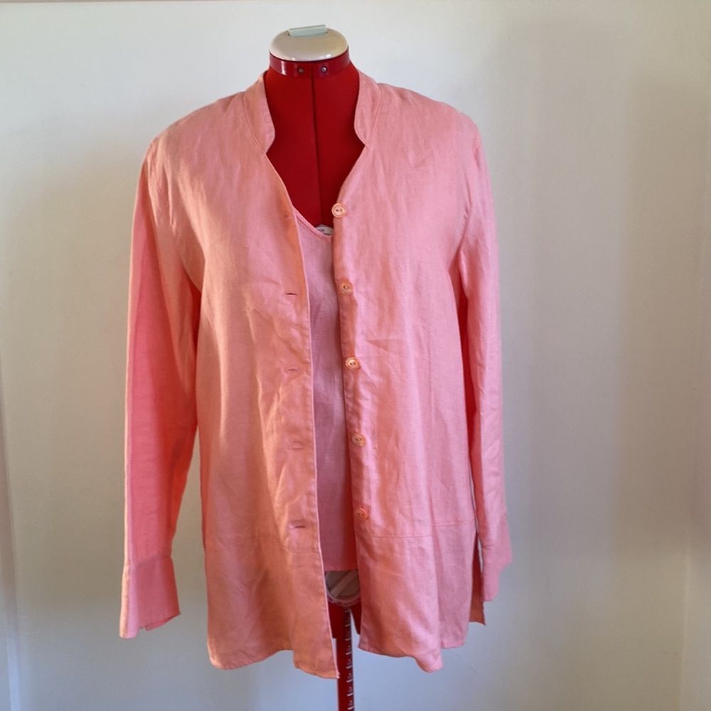 Linen Shirt Set